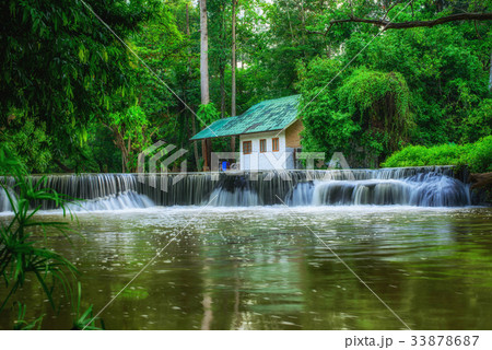 Waterfalls in the forest  33878687