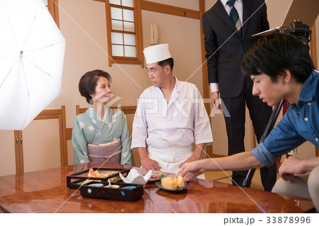 飲食店 料理撮影 カメラマン 料理人 ビジネス イメージ 飲食店 料理撮影 カメラマン 料理人 ビジネス イメージ 33878996