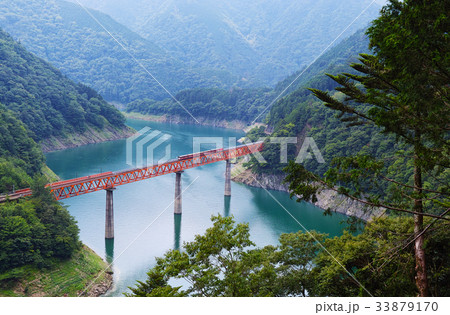 【絶景・秘境駅】奥大井湖上駅 33879170