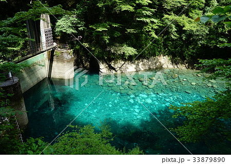 8月 ユーシン渓谷08青の絶景・玄倉ダム 8月 ユーシン渓谷08青の絶景・玄倉ダム 33879890