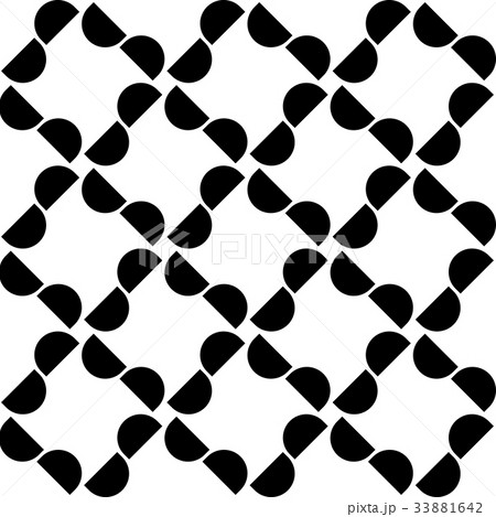 Black and white geometric seamless pattern 33881642