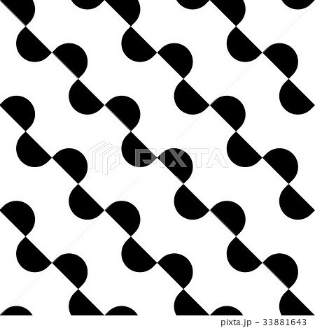 Black and white geometric seamless pattern Black and white geometric seamless pattern 33881643