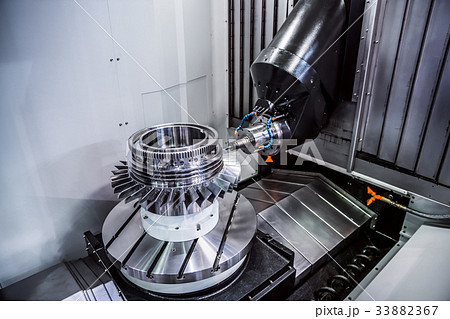 Metalworking CNC milling machine. 33882367