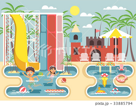 Vector illustration cartoon characters children Vector illustration cartoon characters children 33885794