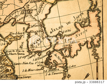古地図　東アジア 33886317