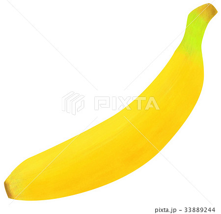 手描き バナナ ばななのイラスト素材 3344