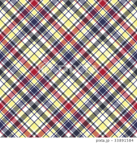 Check plaid tartan fabric texture seamless pattern Check plaid tartan fabric texture seamless pattern 33891584