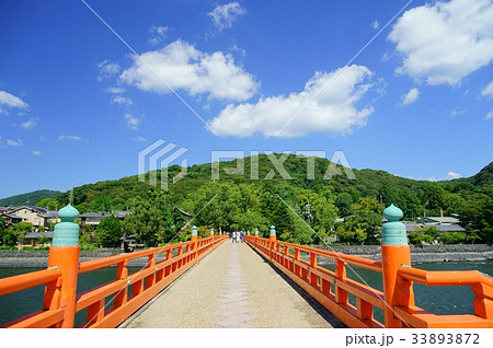 初秋の宇治朝霧橋３ 33893872