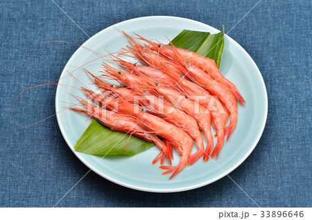 生の甘海老(甘エビ)石川県産の食材イメージ。お刺身・生食用です。※未調理です。 生の甘海老(甘エビ)石川県産の食材イメージ。お刺身・生食用です。※未調理です。 33896646