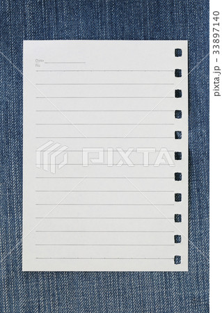 Note paper of empty and copy space. 33897140