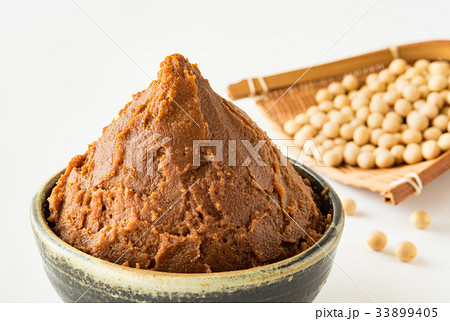 味噌　発酵食品　伝統食　調味料 33899405