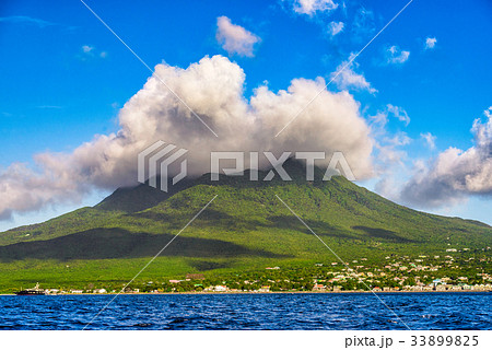 Nevis Volcanic Island 33899825