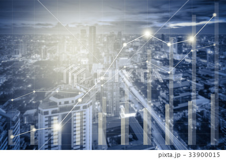 Conceptual of business image with financial charts Conceptual of business image with financial charts 33900015