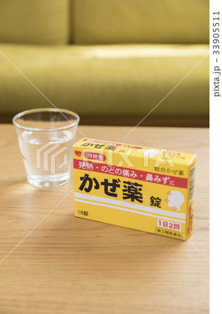 市販薬かぜ薬イメージ 33905511
