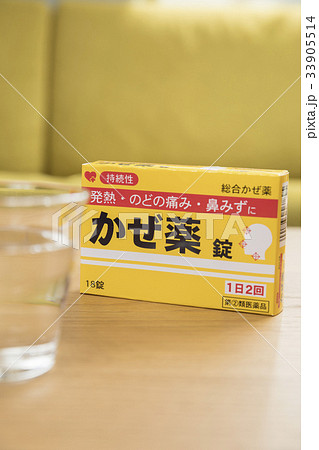 市販薬かぜ薬イメージ 33905514