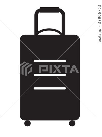 travel bag icon on white background. 33906753
