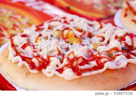 Pizza at street food 33907516