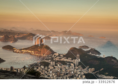 Sunset in Rio de Janeiro 33912676
