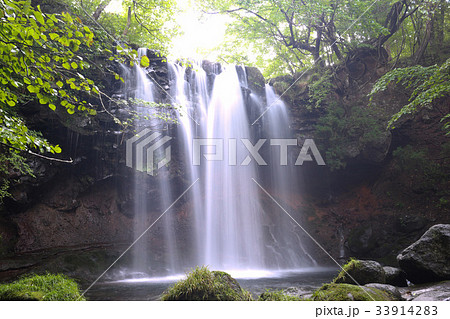 那須塩原市　乙女の滝 33914283
