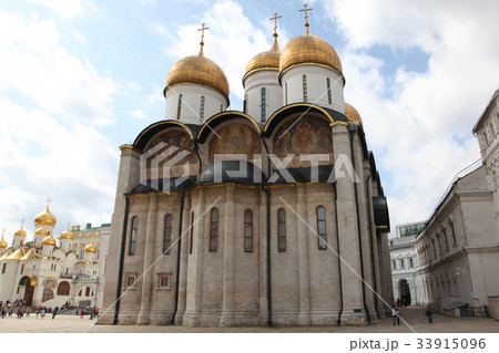 Moscow Kremlin. Dormition Cathedral Moscow Kremlin. Dormition Cathedral 33915096