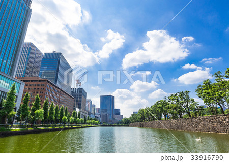 皇居　馬場先濠 33916790