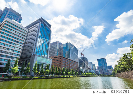 皇居　馬場先濠 33916791