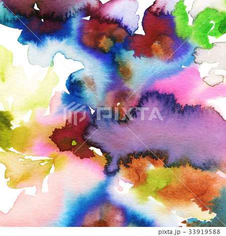 Bright abstract watercolor background Bright abstract watercolor background 33919588