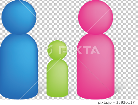 Person Parent And Child Icon Stock Illustration