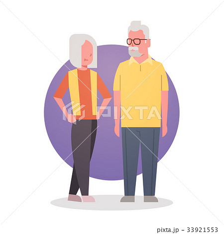 Senior Man And Woman Couple Grandmother And 33921553