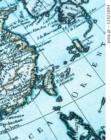 古地図　台湾 33923894