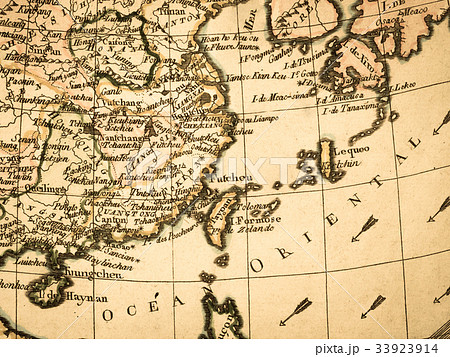 古地図　東アジア 33923914