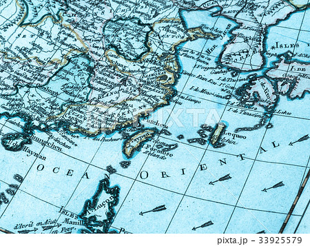 古地図　東アジア 33925579