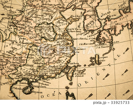 古地図　東アジア 33925733
