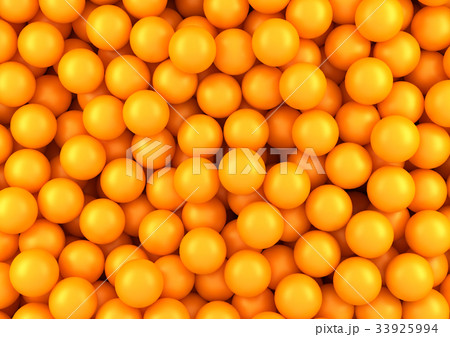 ボールプール オレンジのイラスト素材