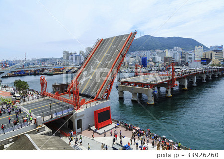 建築 釜山大橋 釜山港 33926260