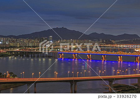 江辺北路 ソウル 夜景 33926270