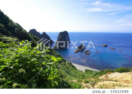 島武意海岸の絶景 33932696