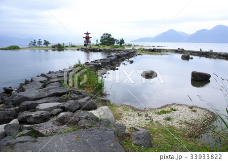 洞爺湖の浮見堂 洞爺湖の浮見堂 33933822