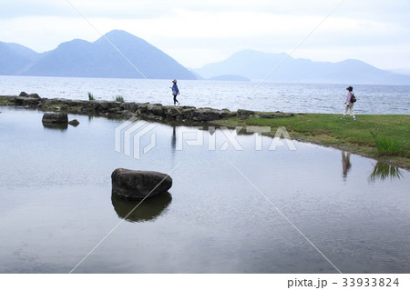 洞爺湖の浮見堂 33933824