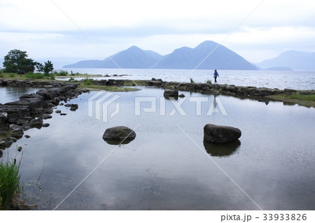 洞爺湖の浮見堂 洞爺湖の浮見堂 33933826