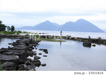 洞爺湖の浮見堂 33933828