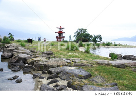 洞爺湖の浮見堂 33933840