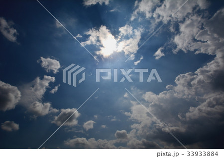 太陽、空、雲 33933884