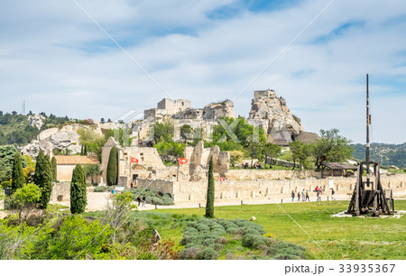 Catapult in Les Baux-de-provence, France 33935367