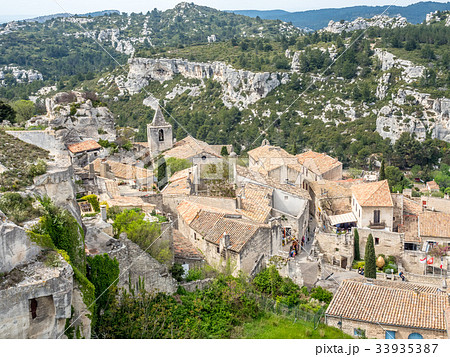 Village of Les Baux-de-provence, France Village of Les Baux-de-provence, France 33935387