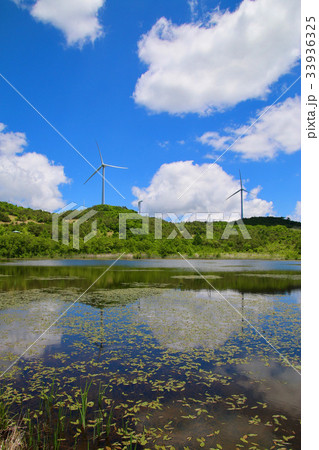 桧山高原風力発電所(福島県・田村市) 桧山高原風力発電所(福島県・田村市) 33936325