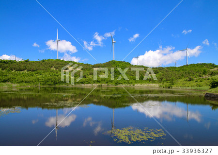 桧山高原風力発電所（福島県・田村市） 33936327