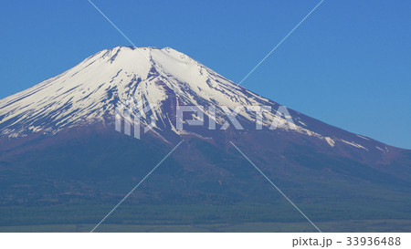 残雪の富士山 16:9 残雪の富士山 16:9 33936488