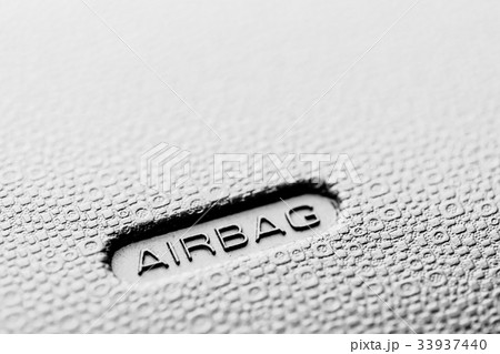 airbag sign of safety in modern car 33937440