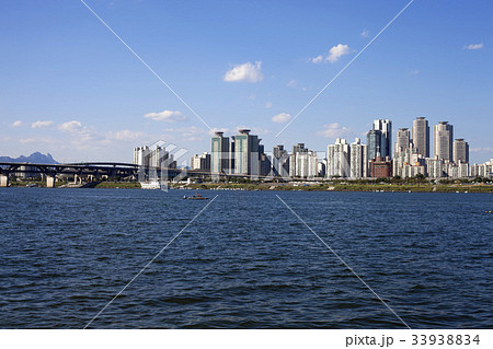 橋 風景 漢江 33938834